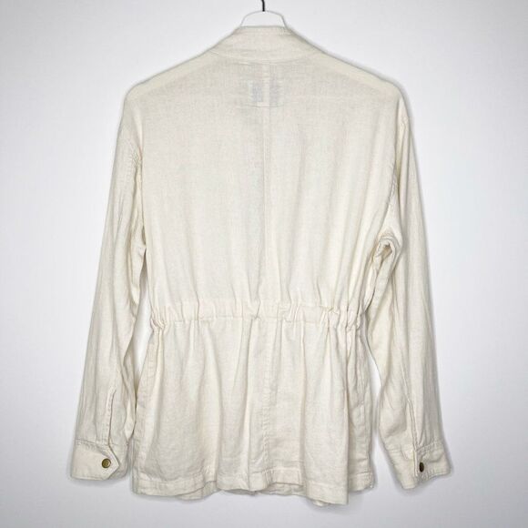 OLD NAVY Safari Utility Linen Blend Jacket - Picture 7 of 9